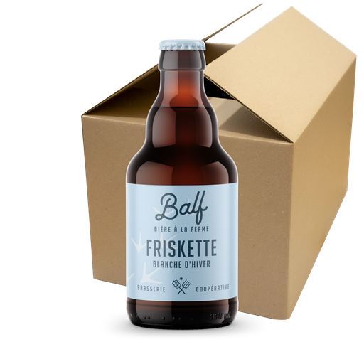 [Carton 12 *33cl + consigne friskette webshop] Friskette - Carton de 12 bières 